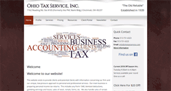 Desktop Screenshot of ohiotaxservice.com