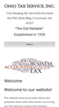 Mobile Screenshot of ohiotaxservice.com